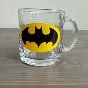 DC Comic glass Batman mug